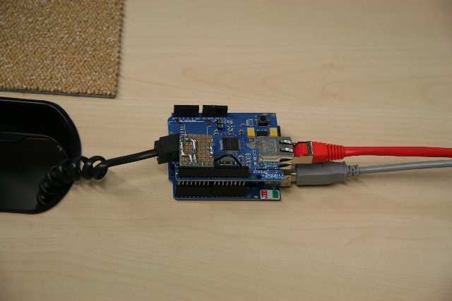Arduino with Ethernet Shield